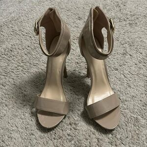 Elegant Beige Women's Heels